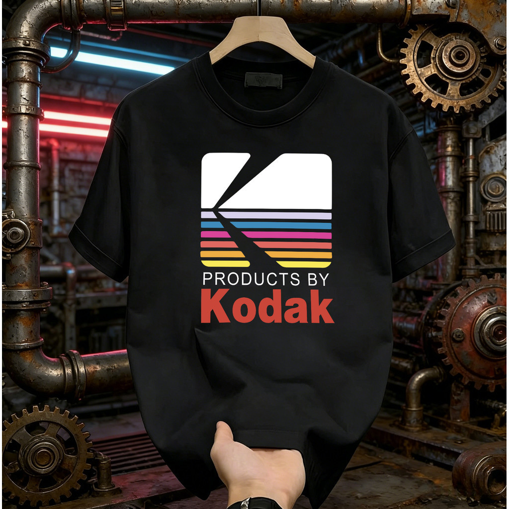 อเมริกันย้อนยุคสไตล์ภาพยนตร์ธีมแขนสั้นเสื้อยืดหลวมถนนสวมเสื้อยืดผู้ชายผู้หญิงสไตล์เดียวกันคนรักการถ่ายภาพขนาดใหญ่