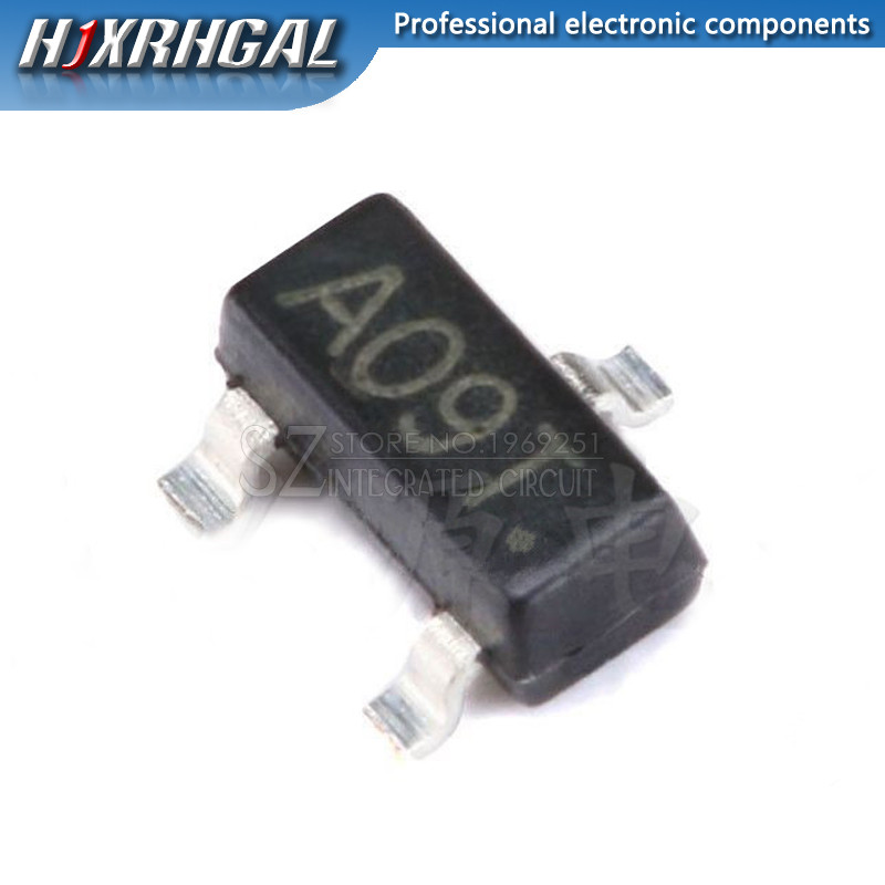 1PCS AO3400 SOT23 AO3400A SOT-23 A09T SOT ทรานซิสเตอร์ MOS FET ใหม่