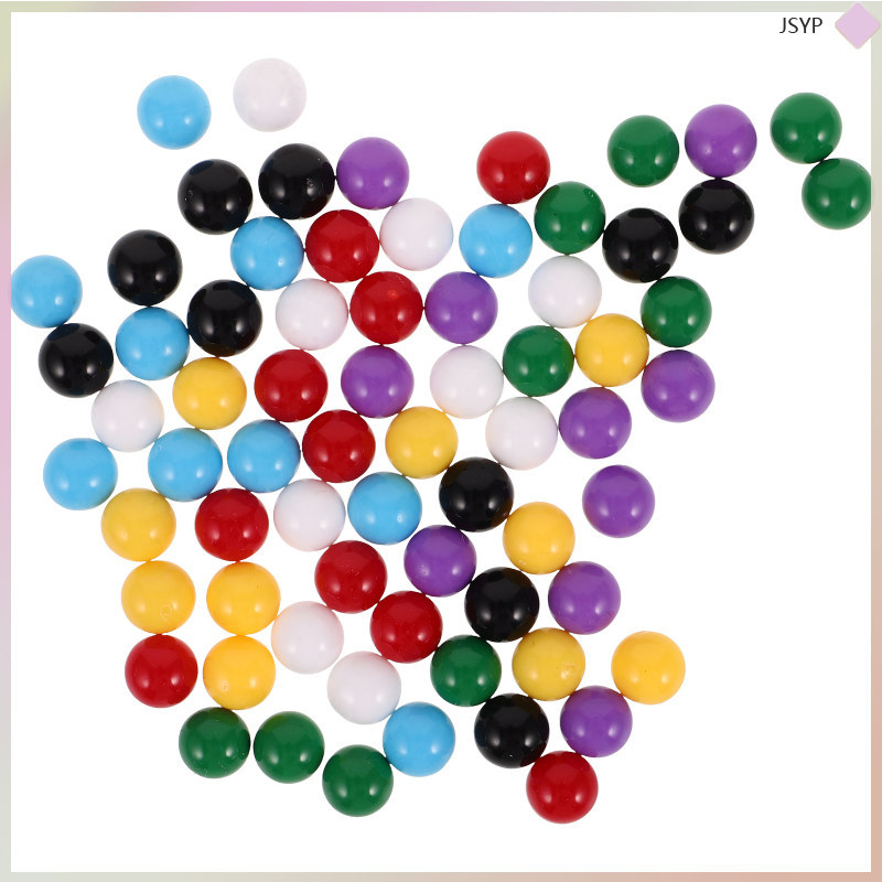 70 ชิ้น Marbles Toy Mini Gumballs Counters และสําหรับเกมสีรายการจีนหมากฮอส junshaoyipin