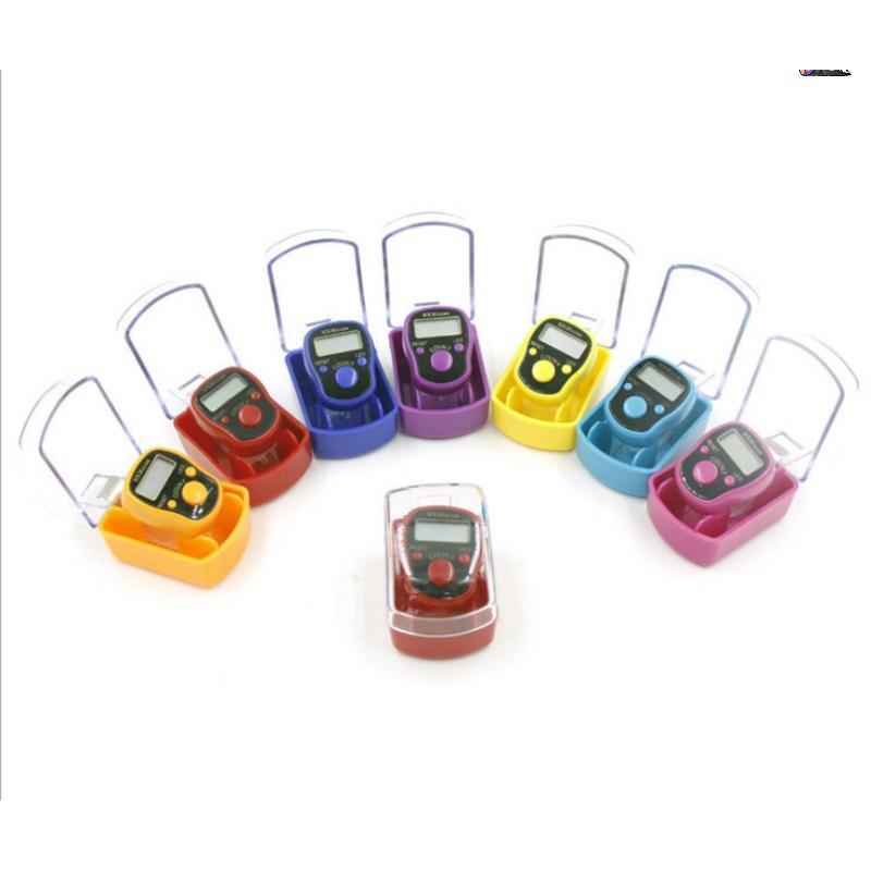 [CLA] 5 หลัก LED Tally Counter Finger Ring Hand Tally Counter Digital Timers [TH]