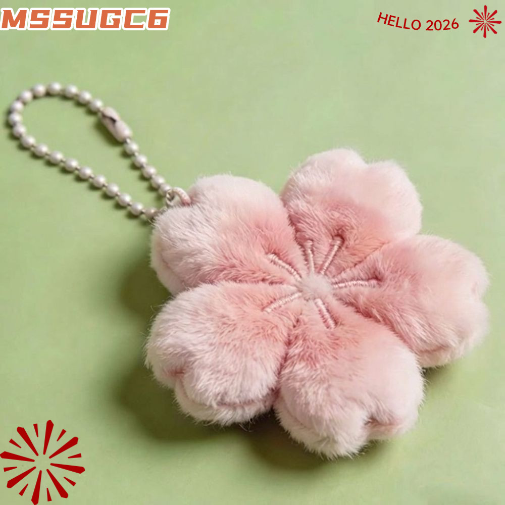 พวงกุญแจ IMSSUG Sakura Series พร้อมตุ๊กตา charm นุ่มน่ารักสำหรับทำเอง เป็นของขวัญและเครื่องประดับที่สวมใส่ง่าย