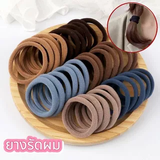 เชือกผูกผมสุดฮิตของเกาหลี เชือกมัดผมสีแคนดี้เกาหลี ยางรัดผมสไตล์เกาหลีสำหรับผู้หญิง