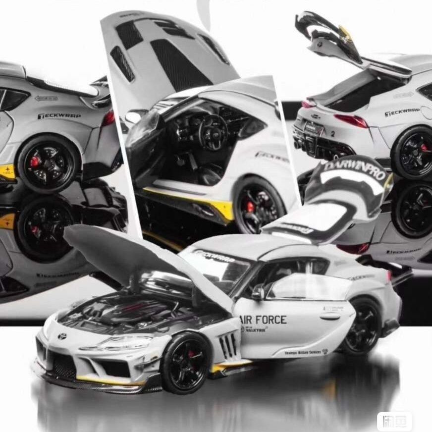 North Exhibition hec Limited TopArt 1/64 SUPRA Darwin 1: 64 รถโมเดลโลหะผสม