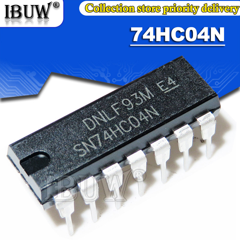 10PCS SN74HC04N DIP14 74HC04N SN74HC04 74HC04 DIP แบบบูรณาการ IC