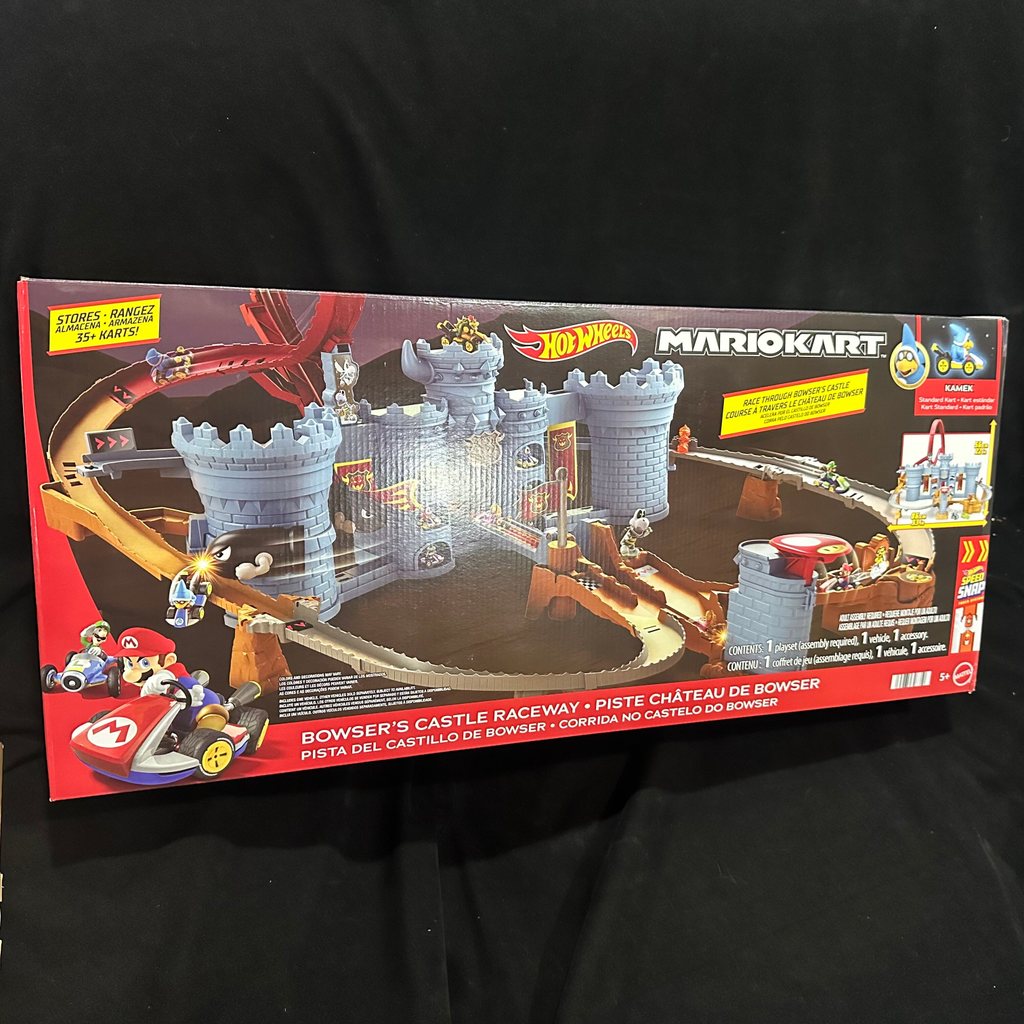 Hot Wheels Hot Wheels Hot Wheels Mario Mario Kart Toy Car Track Castle