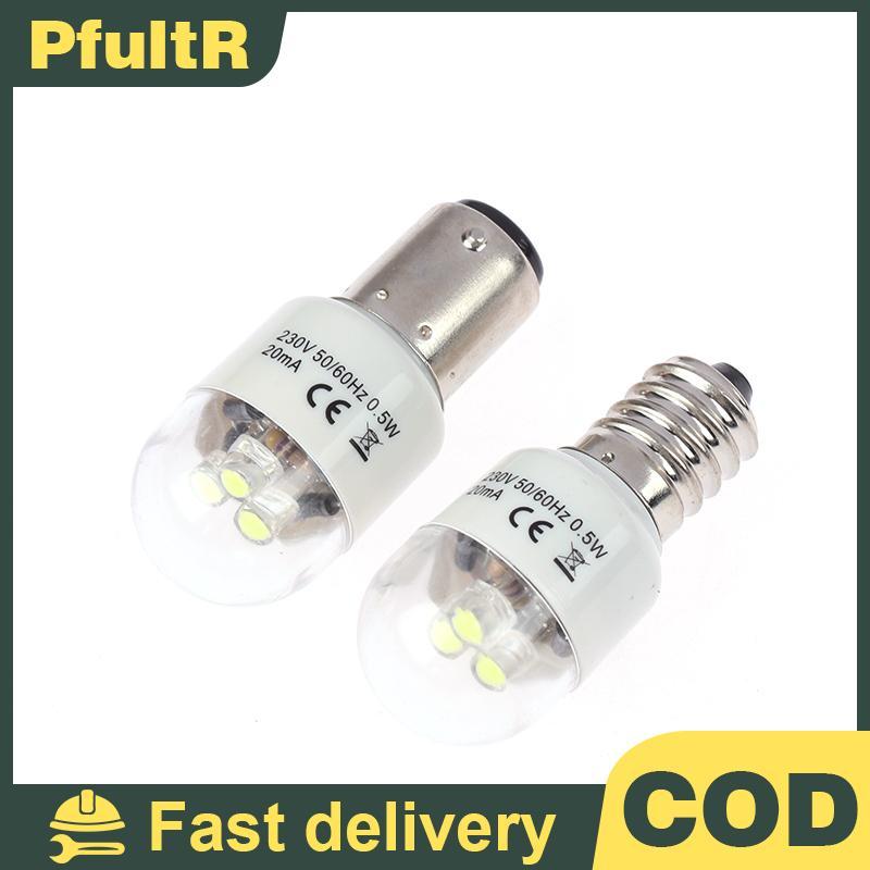 1 ชิ้น BA15D/E14 หลอดไฟ LED สําหรับจักรเย็บผ้า
