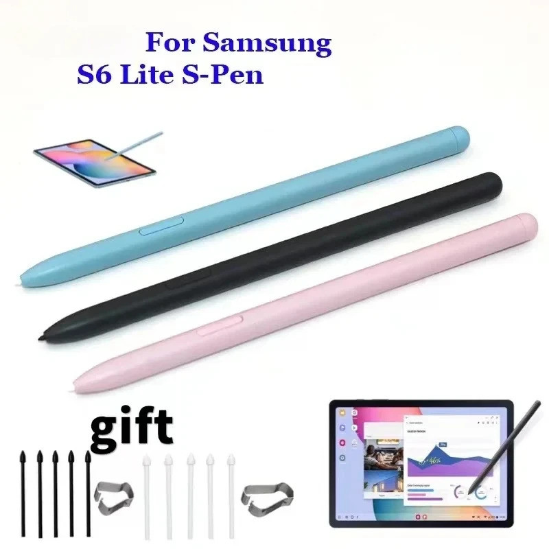 ใหม่หน้าจอสัมผัสปากกาสําหรับ Samsung Galaxy Tab S6 Lite S6lite P610 P615 Active Stylus S-ปากกาเปลี่ย
