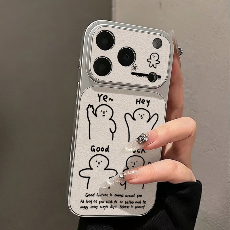 เคสโทรศัพท์หนัง สำหรับไอโฟน For iPhone 15 11 17 16 14 13Pro 12Promax 13 12 เคสลายน่ารัก กันกระแทก