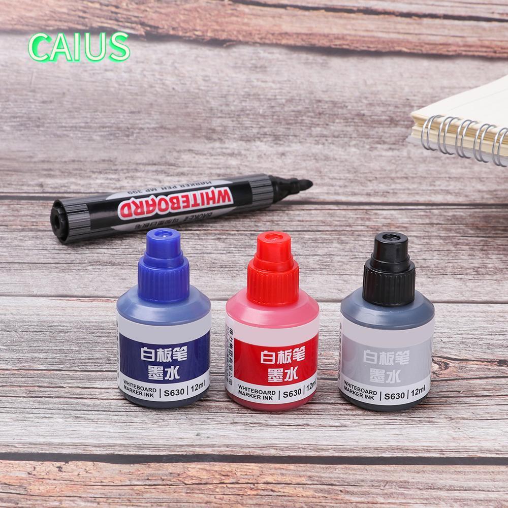 คาอุส‌ 12ml สีเติม Office Quick-Drying Painting Erasable Mark Pen ปากกาไวท์บอร์ด
