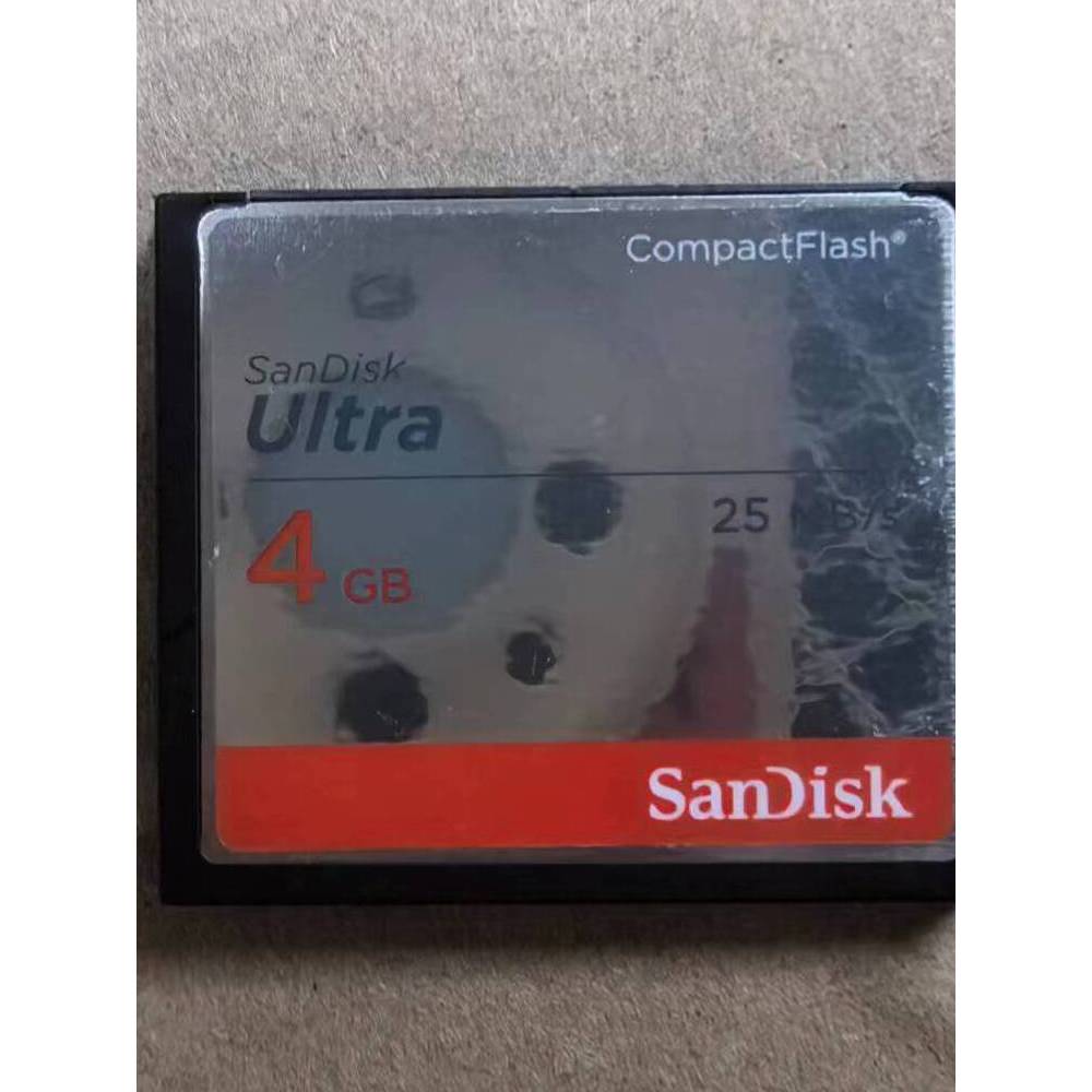 ssd sd card Sandisk Sandisk CF 4G Canon Nikon SLR กล้องการ์ดหน่วยความจํา Ultra 25mb/s การ์ด CF ความเ
