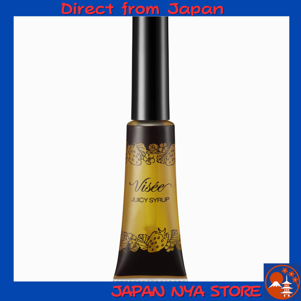 Visee Riché Juicy Syrup ลิปสติกสี YE500 Clear Honey เนื้อฉ่ำวาวให้ริมฝีปากดูอิ่มน้ำ (Juicy & Moist) 
