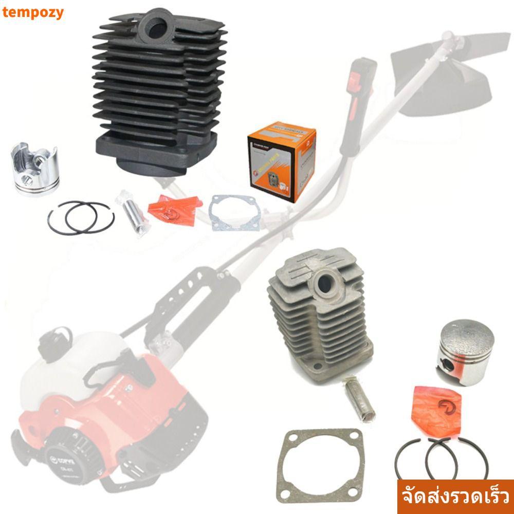TEMPOZY 411 เครื่องตัดหญ้ากระบอก, ลูกสูบพร้อมชุดเครื่องตัดหญ้า, คุณภาพสูงกระดาษ Pad + เข็มลูกกลิ้งสี