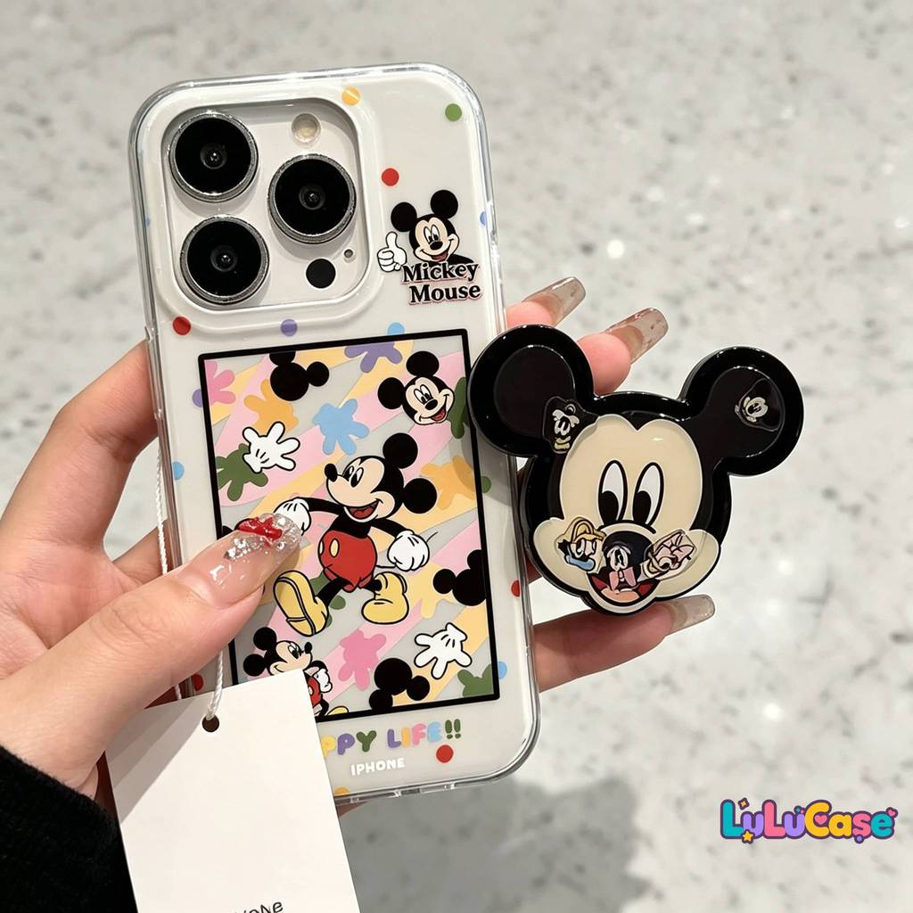 สำหรับ OPPO Reno 11 15 10 5 5F 8T 15F 12 13F 12F 5z 6 6z 13 11F 14 14F 13F เคส IMD ลายจุดสีริบบิ้นแฟชั่น