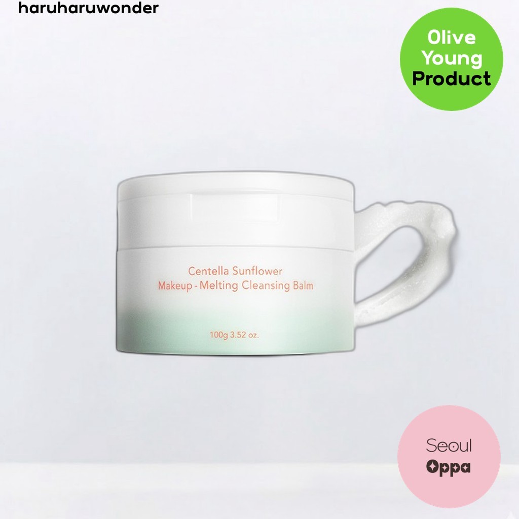 [haruwonder] Centella Sunflower Makeup-Melting Cleansing Balm 100g / Korean Cleansing Balm by SeoulO