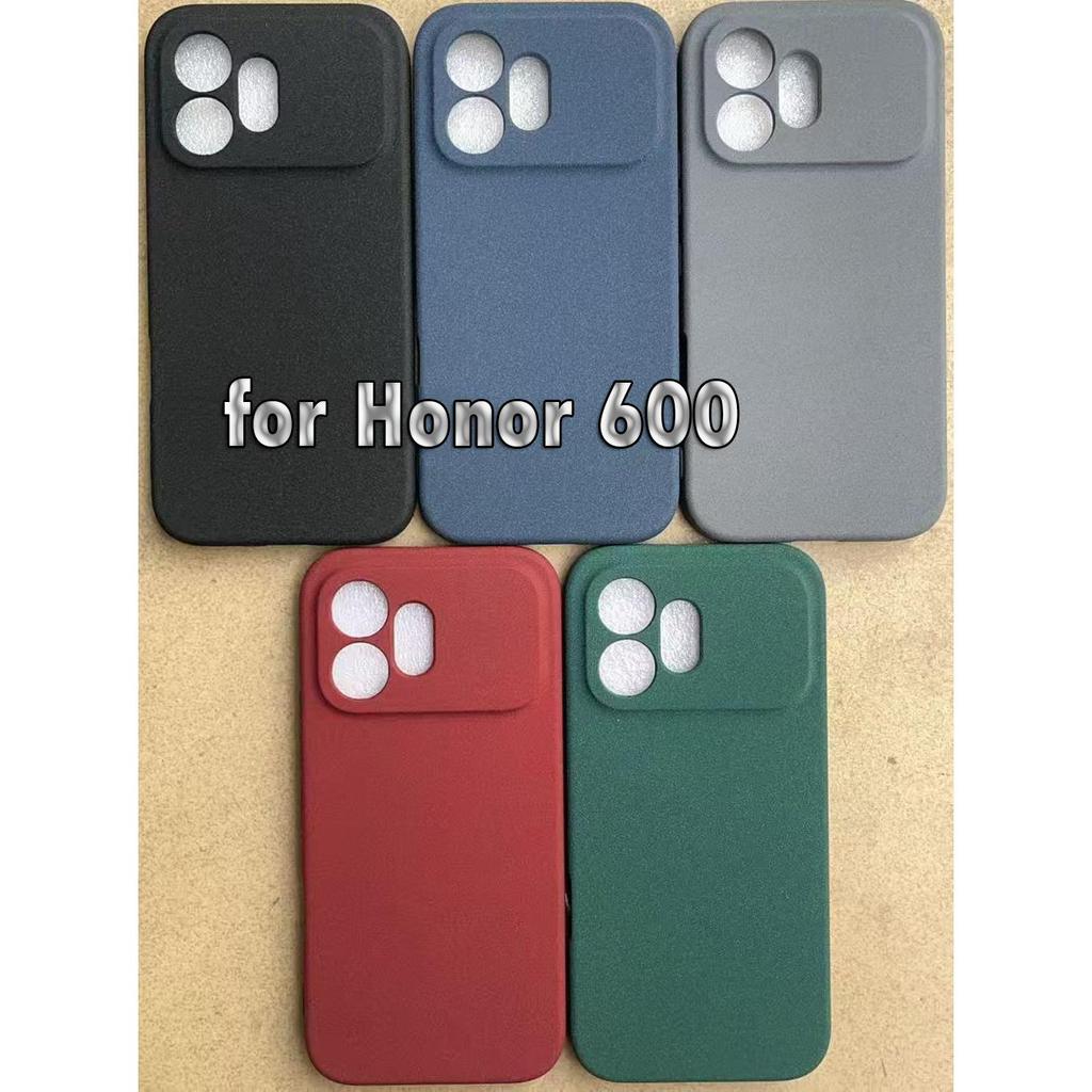 ทราย Matte TPU เคสโทรศัพท์สําหรับ Honor 600 Pro Lite HONOR 600Lite 600Pro Honor600 VKJ-NX9 VKP-NX9 N