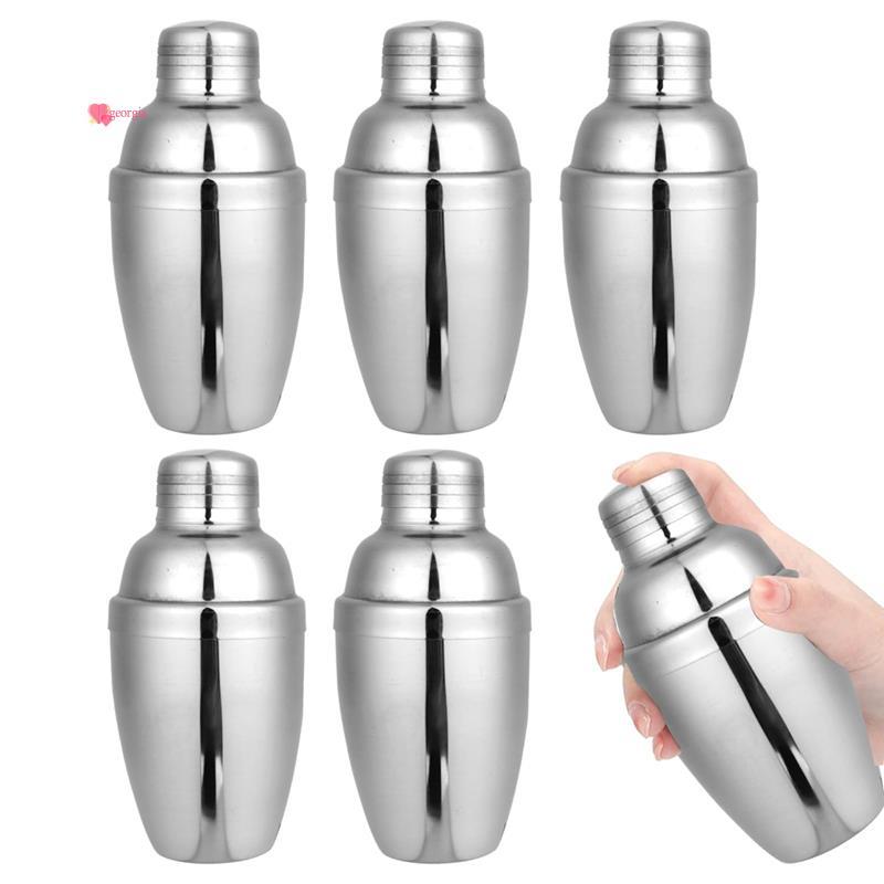georg336PCS Mini Cocktail Shaker, Drink Shakers Cocktail,Stainless Mini Shaker, Cocktail Shaker พร้อ