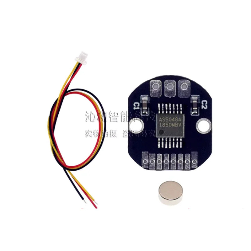 HB 1PCS AS5048A โมดูลแม่เหล็ก Encoder PWM/SPI อินเทอร์เฟซมอเตอร์แบบไม่มีแปรงรหัสดิสก์