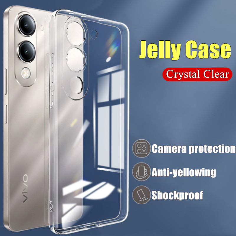 CASE VIVO Y04 SOFT CASE CLEAR ULTRATHIN JELLY CASE