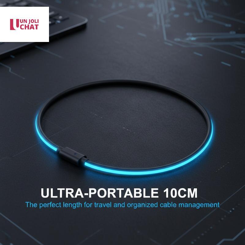 Good ประเภท C สําหรับ PSP Go สายชาร์จข้อมูลประเภท USB C LED Converter สําหรับ PSP Go เกมคอนโซลสายไฟไ