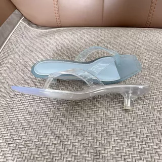 รองเท้าแตะนักเรียน Anti-Slip PVC โปร่งใส เกาหลี ใส่ข้างนอก ชายหาด พื้นนุ่ม เหมาะสำหรับหน้าร้อน ใส่ได้ทั้งวัน ไม่เหม็นเท้า ระบายอากาศดี กันลื่นเวลาเดิน| FCC0 WS1 HS1 FLW1