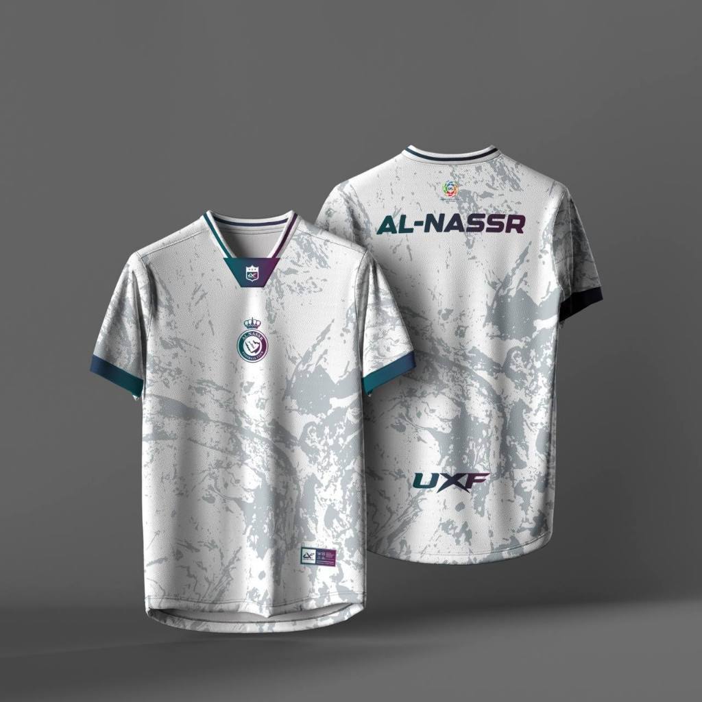 เสื้อเจอร์ซีย์ AL NASSR Away ปรับแต่งได้เอง แห้งไว