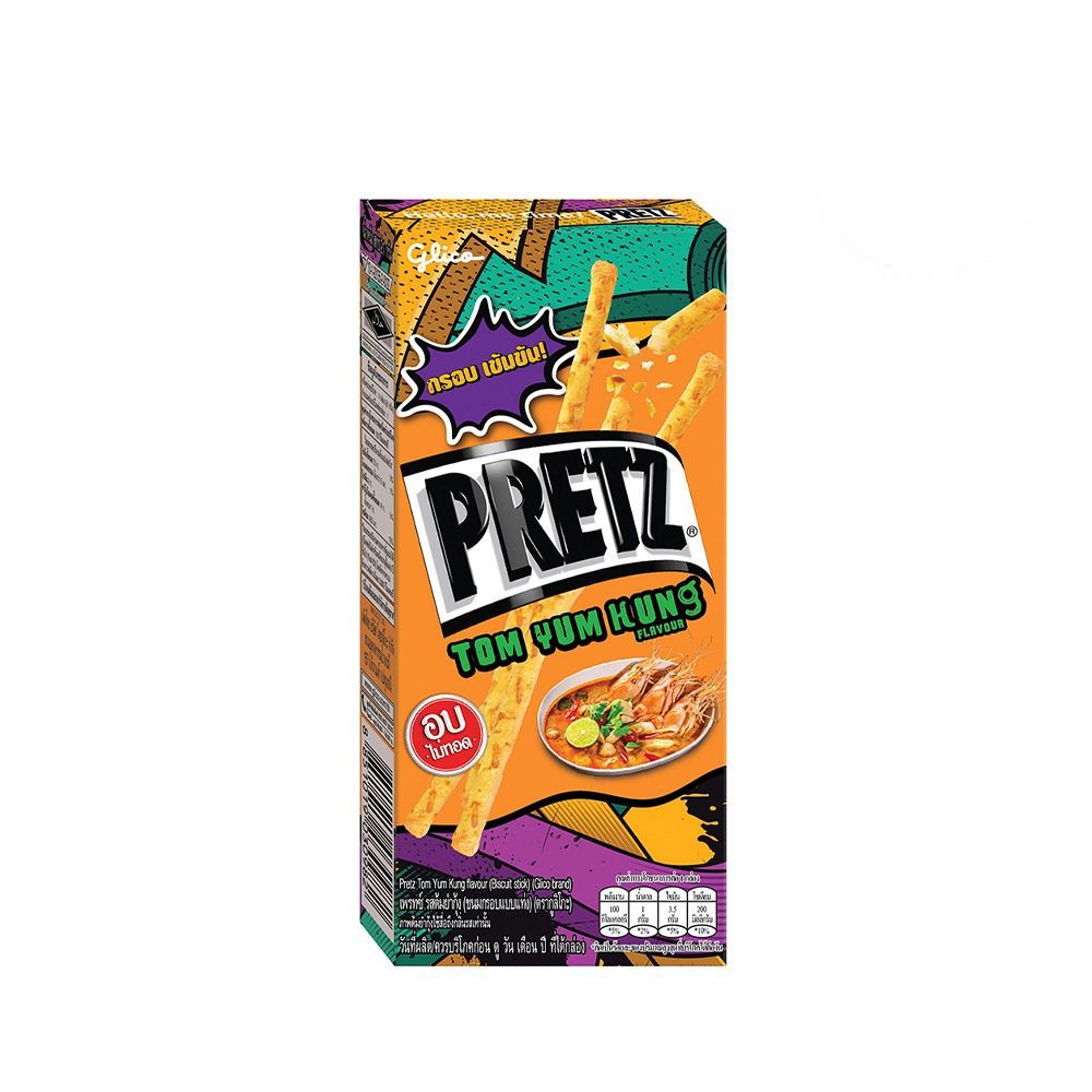 [สินค้าส่งด่วน] กูลิโกะเพรทซ์รสออริจินัล 21 กรัม GLICO PRETZ ORIGINAL 21 G.
