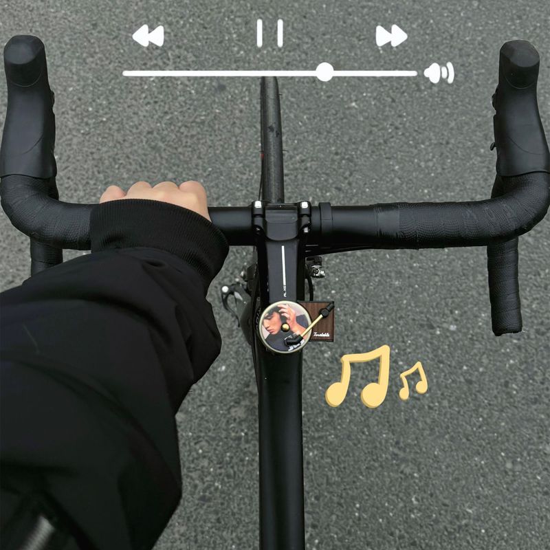[หมุนด้วยลม] Jay Chou Records Aromatherapy Bicycle Small Accessories Accessories Accessories Accesso