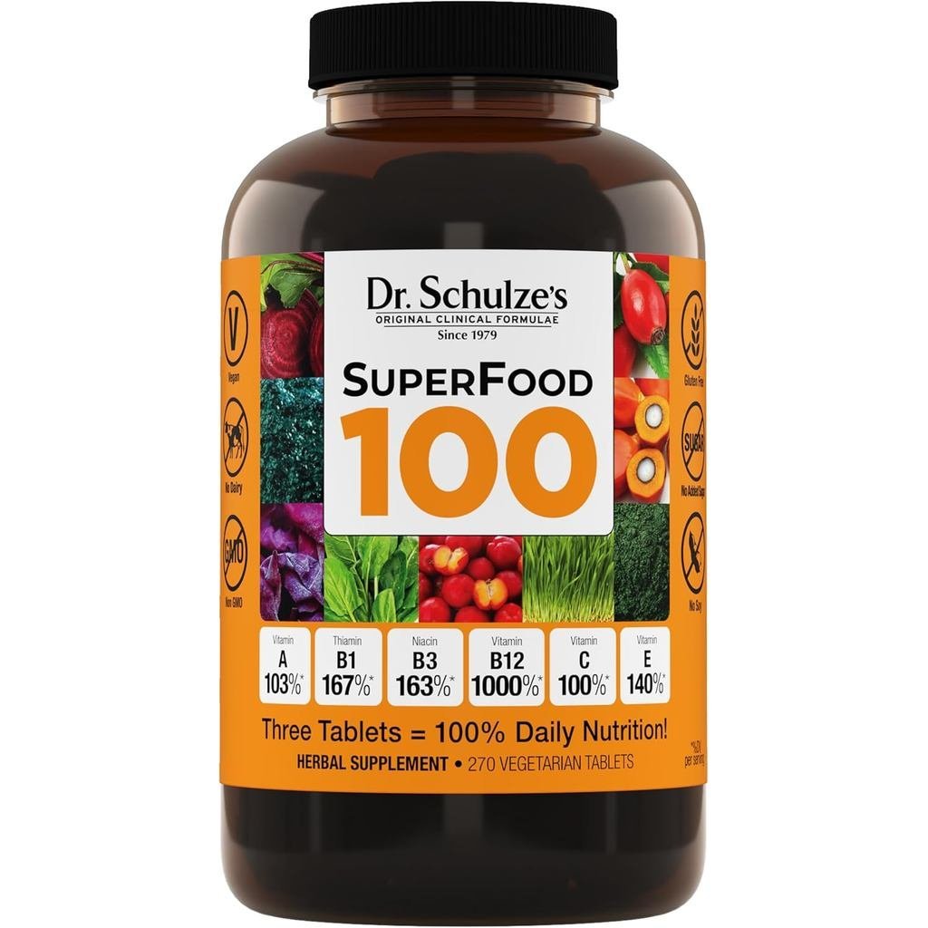 ดร. SuperFood 100 - อาหารเสริม Superfood ทุกวันเพื่อรองรับสุขภาพโดยรวม - Mutivitamin Support for Cel