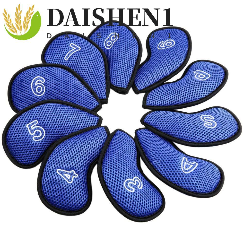 DAISHEN1 Golf Club Cover Golf Putter Sports Golf Head Cover Protective Cover With Number Design 3,4,