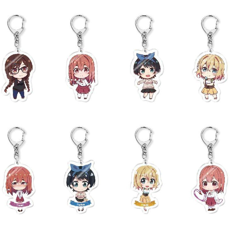 พวงกุญแจอนิเมะ เช่าแฟน Suwon Chizuru Nanami Asami จี้อะคริลิค