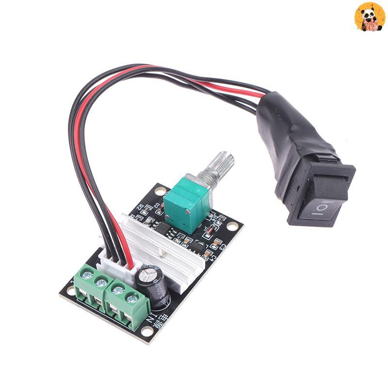[CO] DC 6V 12V 24V 3A PWM Motor Speed Controller ปรับความเร็วได้ DC Motor Driver Forward Reverse Swi