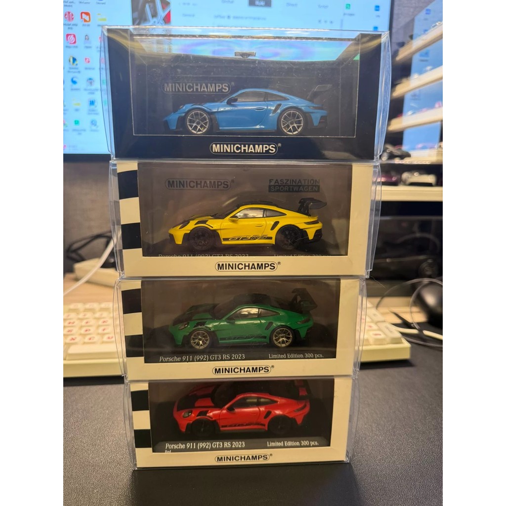 [พร้อมสต็อกติดต่อหากคุณมีคําถามใดๆ] Mini Cut Porsche 911 GT3RS 991 43 Scale