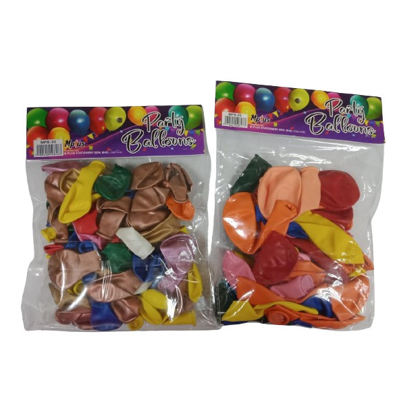 Mplus Party Balloons Matte & Metallic Colours