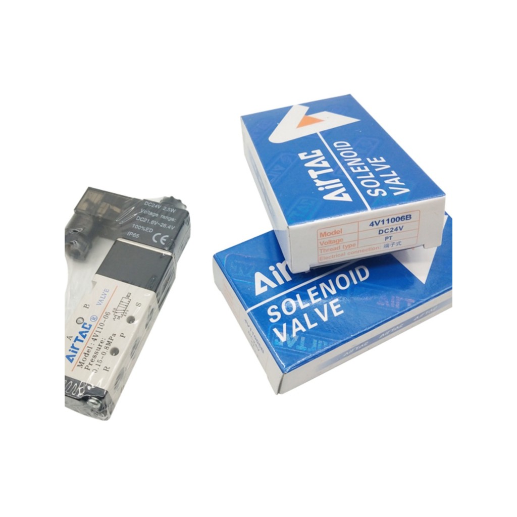 Yadeke กระบอก Cushioner ACA Solenoid วาล์ว 4V11006B 4V21008B 4V110M5B สวิทช์แม่เหล็ก