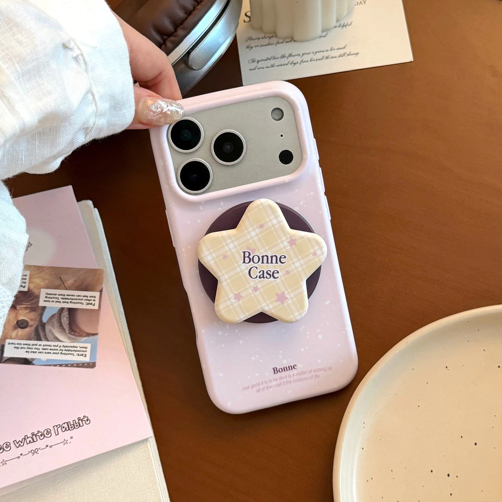 [Sheren] เคสโทรศัพท์ลายสก๊อตดาวสีสันสดใสเหมาะสําหรับ i17 16 15 14 13 12 11 pro max เคสไอโฟน thumbnail 5