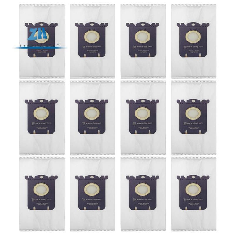 ถุงเก็บฝุ่นสําหรับเครื่องดูดฝุ่นคลาสสิก EL200F EL200F EL4100 EL4200 EL6985 EL7000 EL85009(12PCS)