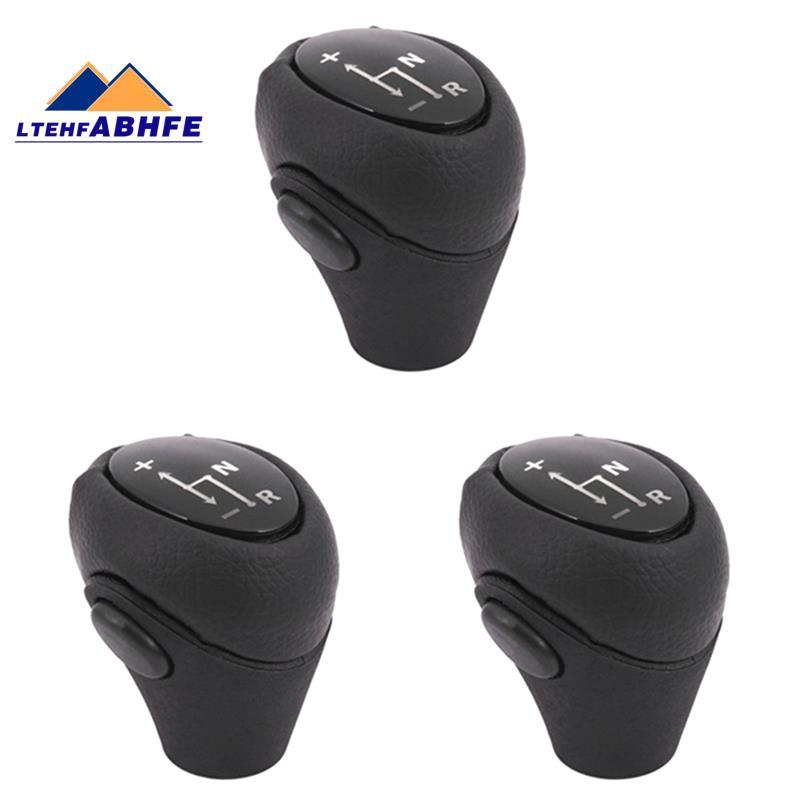 [ขายร้อน L] 3 ชิ้นเกียร์ Shift Knob สีดําสําหรับ Smart Fortwo 450 451 1998-2014 สมาร์ท Roadster 452 