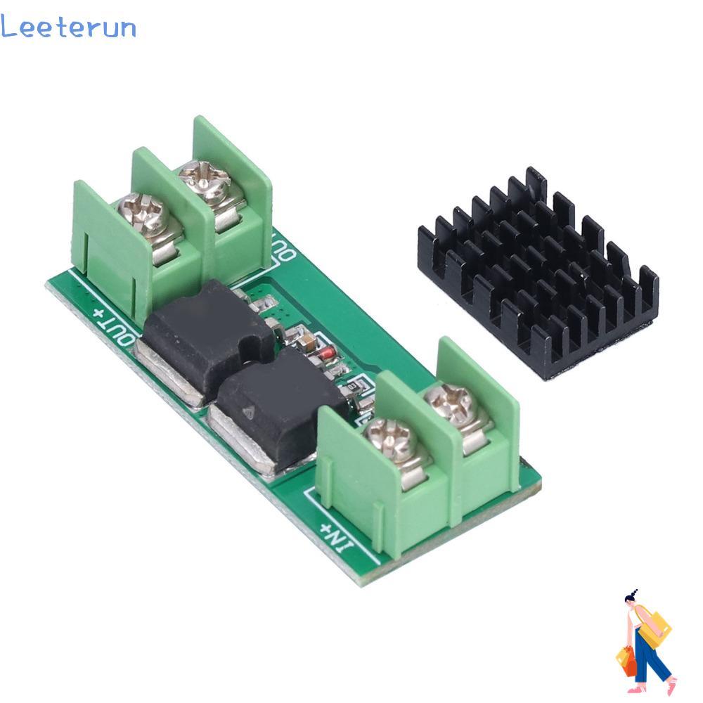 LEETERUN Ideal Diode Module, พร้อมฮีทซิงค์ DC 5-60V แผงป้องกันย้อนกลับชลประทาน Ideal Diode, Anti-bac