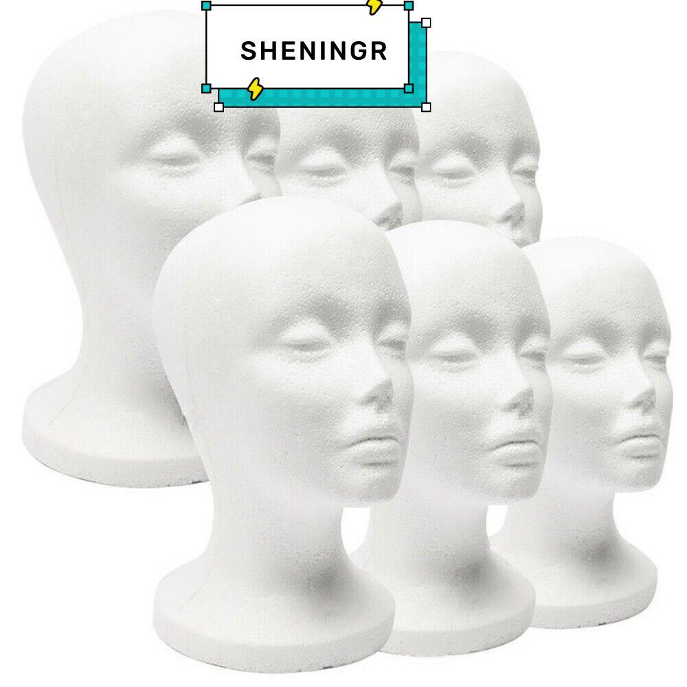 SHENING5R หัวรุ่น Home Living แว่นตาหมวก Dummy วิกผมหญิง