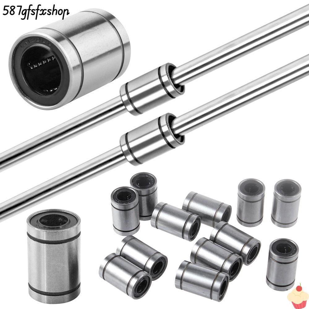 SWEETHOME บูชเหล็กทนทานสําหรับเครื่องพิมพ์ Rods Shaft LM8UU LM10UU LM12UU LM16UU