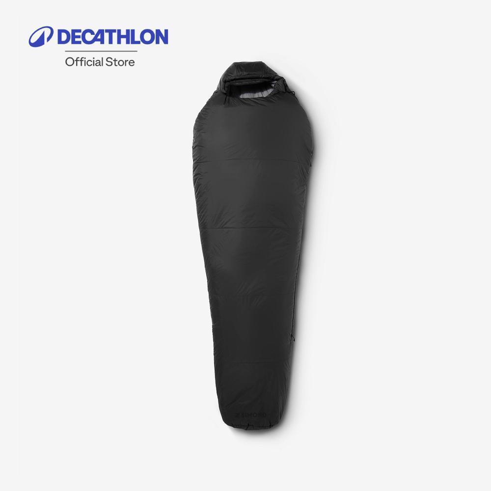 Decathlon Trekking Sleeping Bag Synthetic ถุงนอนเดินป่าบุวัสดุสังเคราะห์สำหรับสภาพอากาศ 5°C รุ่น Mt5