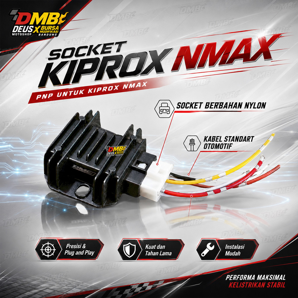 ซ็อกเก็ต DMB Kiprox Nmax คุณภาพสูง