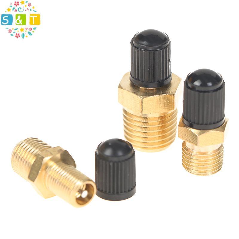 [S&T] วาล์วยางรถยนต์ Core วาล์วยาง การตรวจสอบความดันยาง 1/4 1/8 NPT Valve {th}