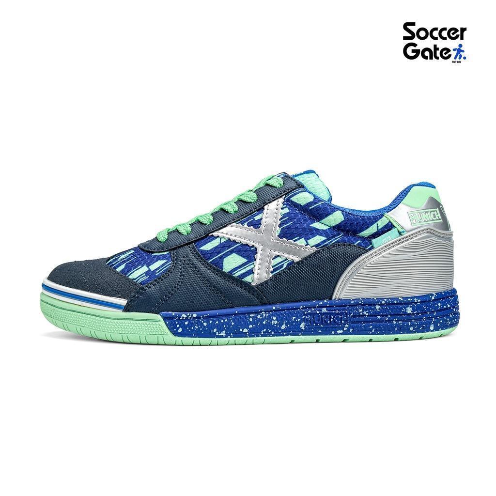 【SALE】[ใช้โค้ด SOCOCT130 ซื้อครบ 1000 บ. ลดทันที 130 บ.] รองเท้าฟุตซอลของแท้ x-munich รุ่น G-3 INDOO