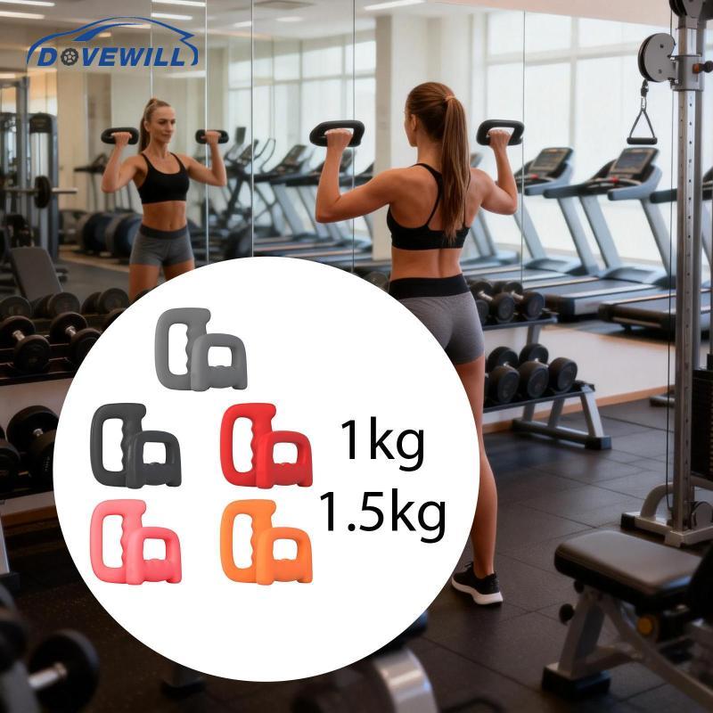 [Dovewill] 2x Dumbbells อุปกรณ์น้ําหนักมือ Ergonomic Dumbbells ชุดสําหรับพิลาทิส Squats Curl Arm หน้