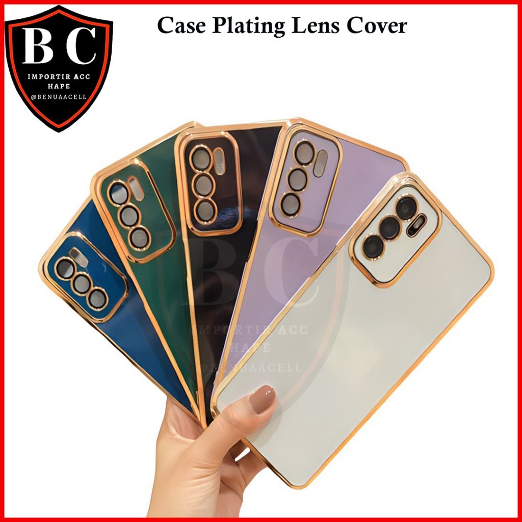 CASE PLATING LENS COVER สําหรับ IPHONE 16 16E 16 PLUS 16 PRO 16 PRO MAX 15 15 PRO 15 PRO MAX 14 14 P