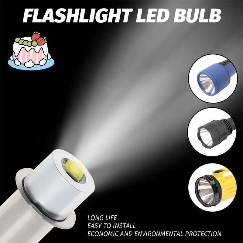 [Sep-t] P13.5S 3W DC3V-12V DC6V-24V LED อัพเกรดโคมไฟหลอดไฟไฟฉายเปลี่ยนหลอดไฟฉุกเฉินหลอดไฟทํางาน CD C
