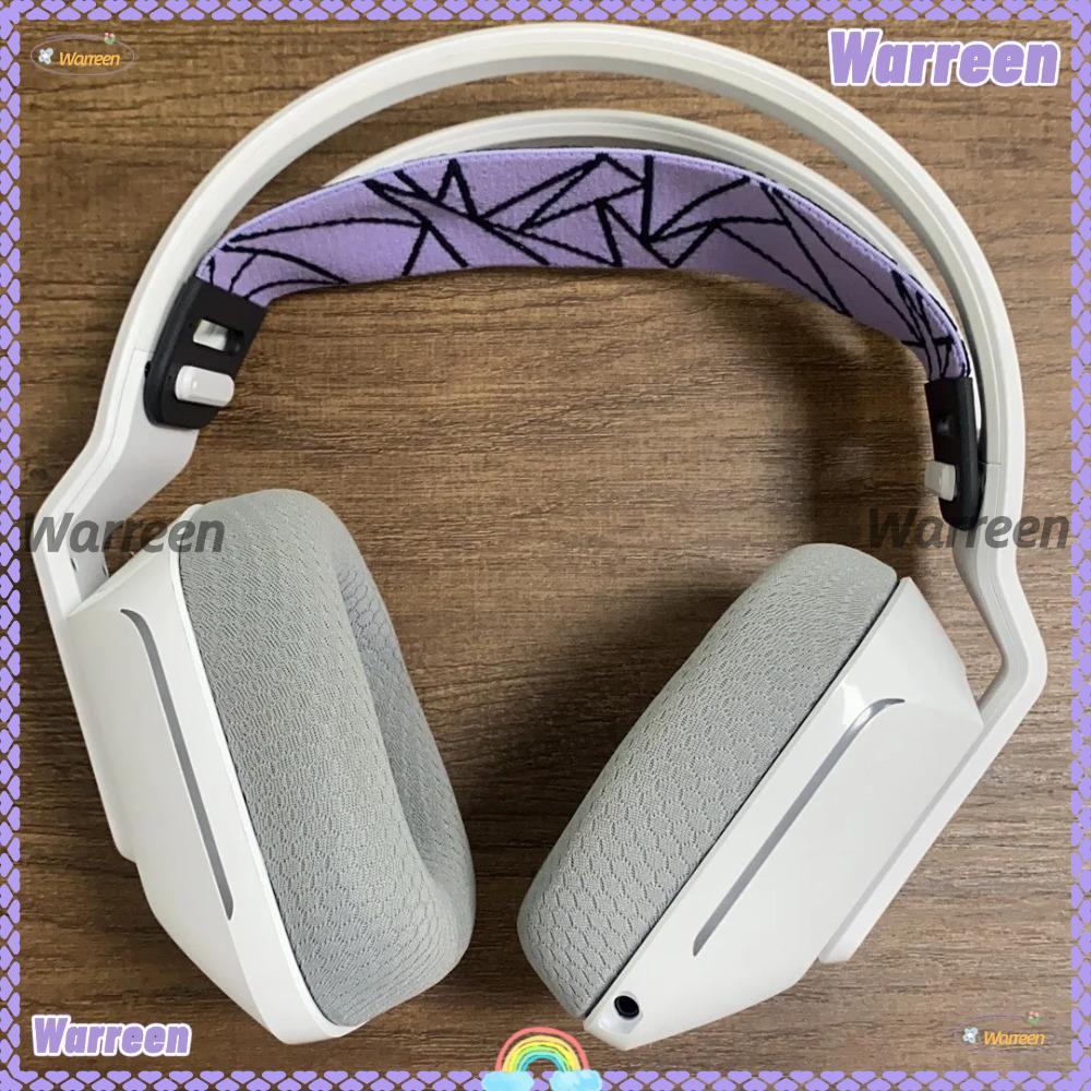 WARREEN Crossbeam ฝาครอบป้องกัน, เปลี่ยนวงยืดหยุ่นชุดหูฟังคาดศีรษะ, สายรัดอะไหล่ซ่อม Soft Head Beam 