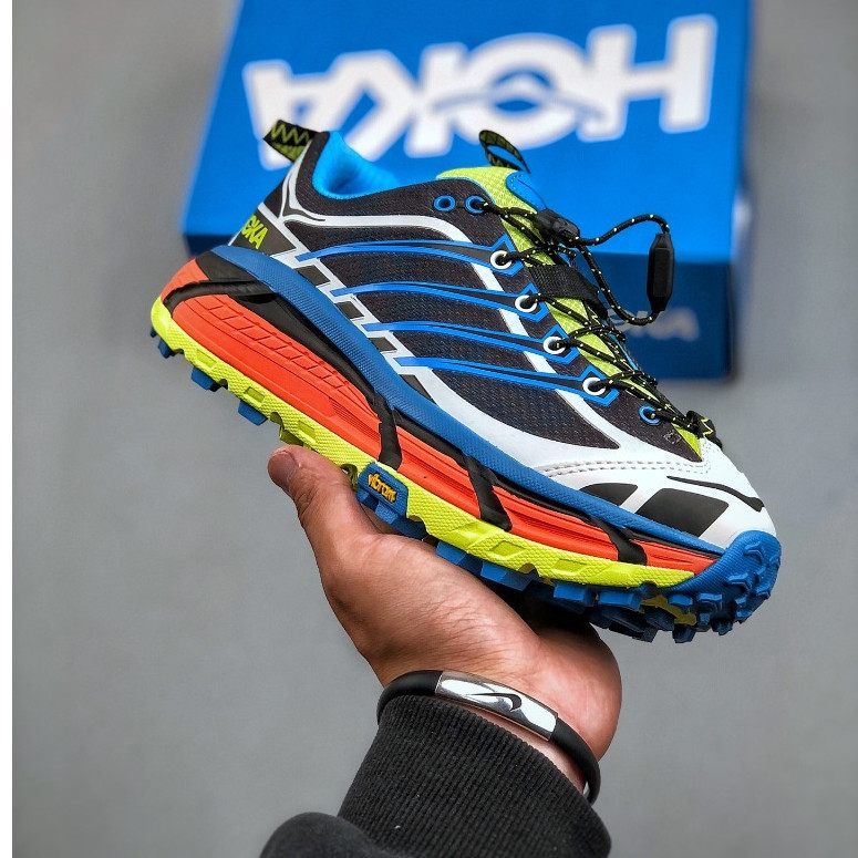 Hoka One One One Mafate 3 2 รองเท้าวิ่งข้ามประเทศพร้อมฟังก์ชั่นดูดซับแรงกระแทก, เหมาะสําหรับผู้ชายผู