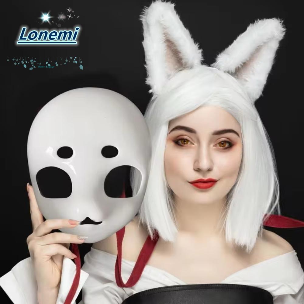 LONEMI Cat Head Skull,พลาสติกCarnival Anime Party KigurumiฐานBeast Skull,Thickenคอสเพลย์Fursuit DIYเ